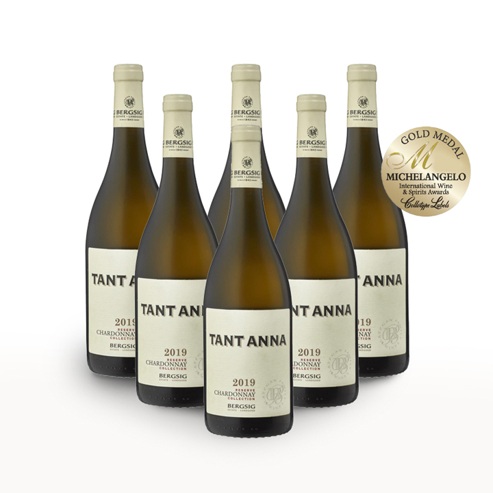 Tant Anna Chardonnay 2019 (R116.50 Per Bottle, 6 Bottles)