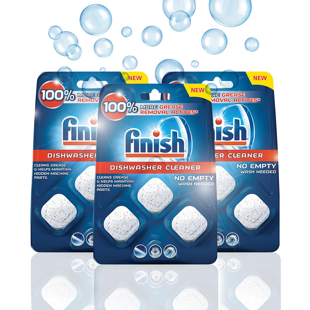 Pack of 3 In-Wash Dishwasher Cleaning Pods (9 in Total)