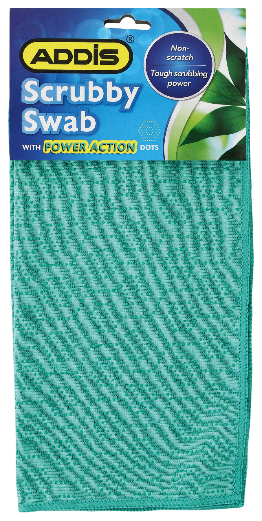 Pack of 12 Non-Scratch Scrubby Swabs with Power Action Dots