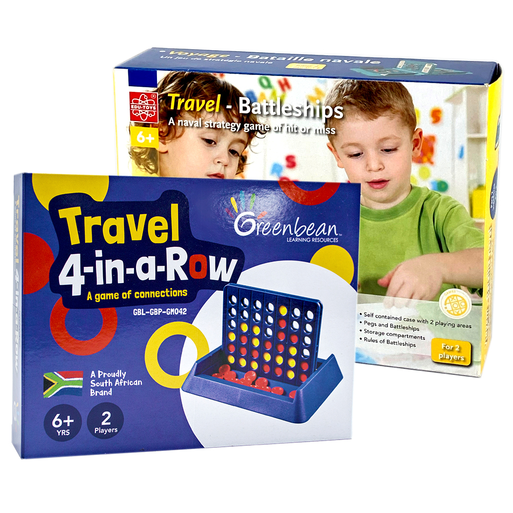 Set of 2 Travel Games Combo