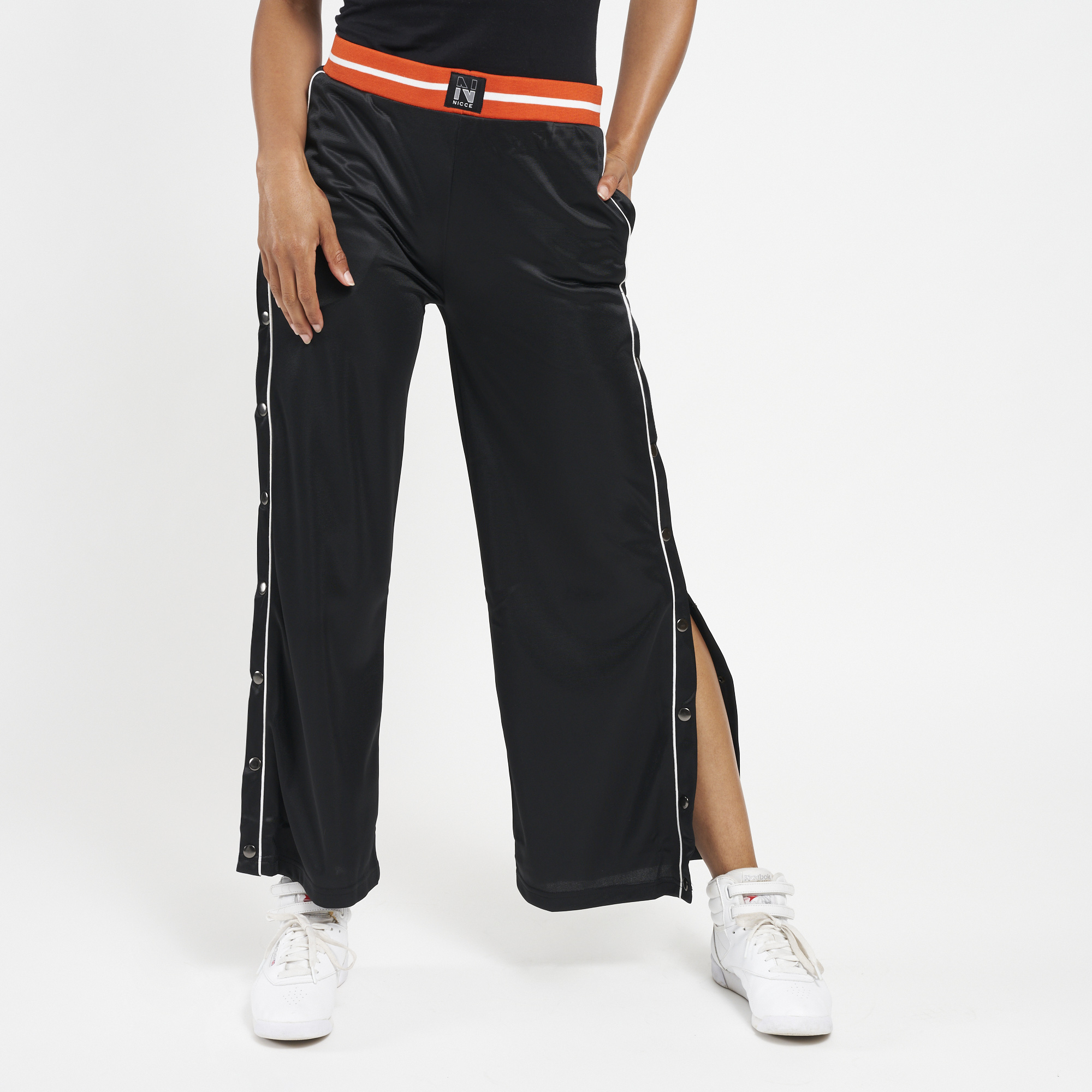 Ladies Side Button Tracksuit Pants