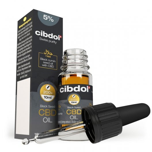 10ml CBD Black Cumin Seed Oil 5%