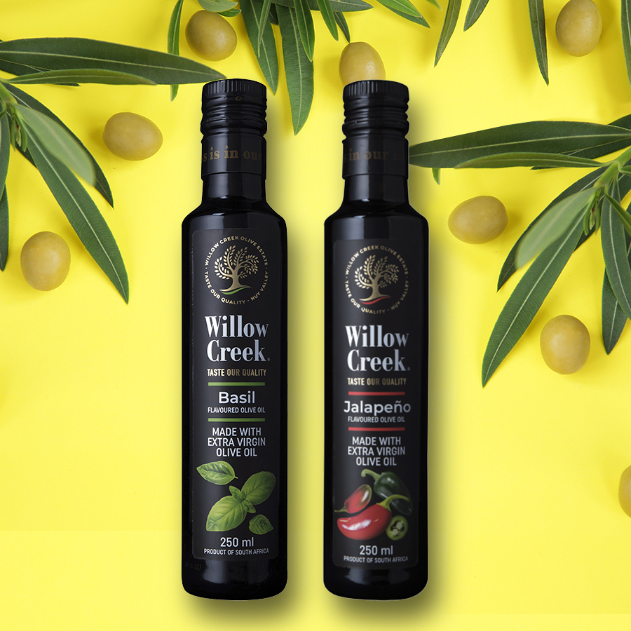 Pack of 6 250ml Flavoured Extra Virgin Olive Oil