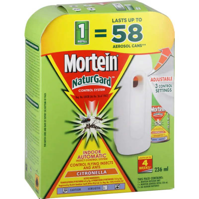 1 x Mortein Naturguard Complete Citronella (236ml)
