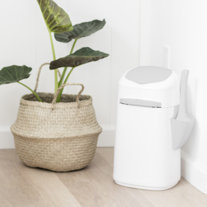 Air-Sealed Cat Litter Disposal System