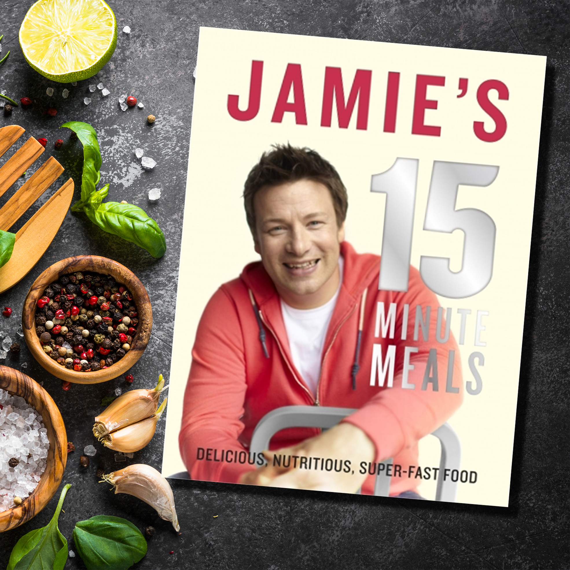15 Minute Meals Hardcover Cookbook