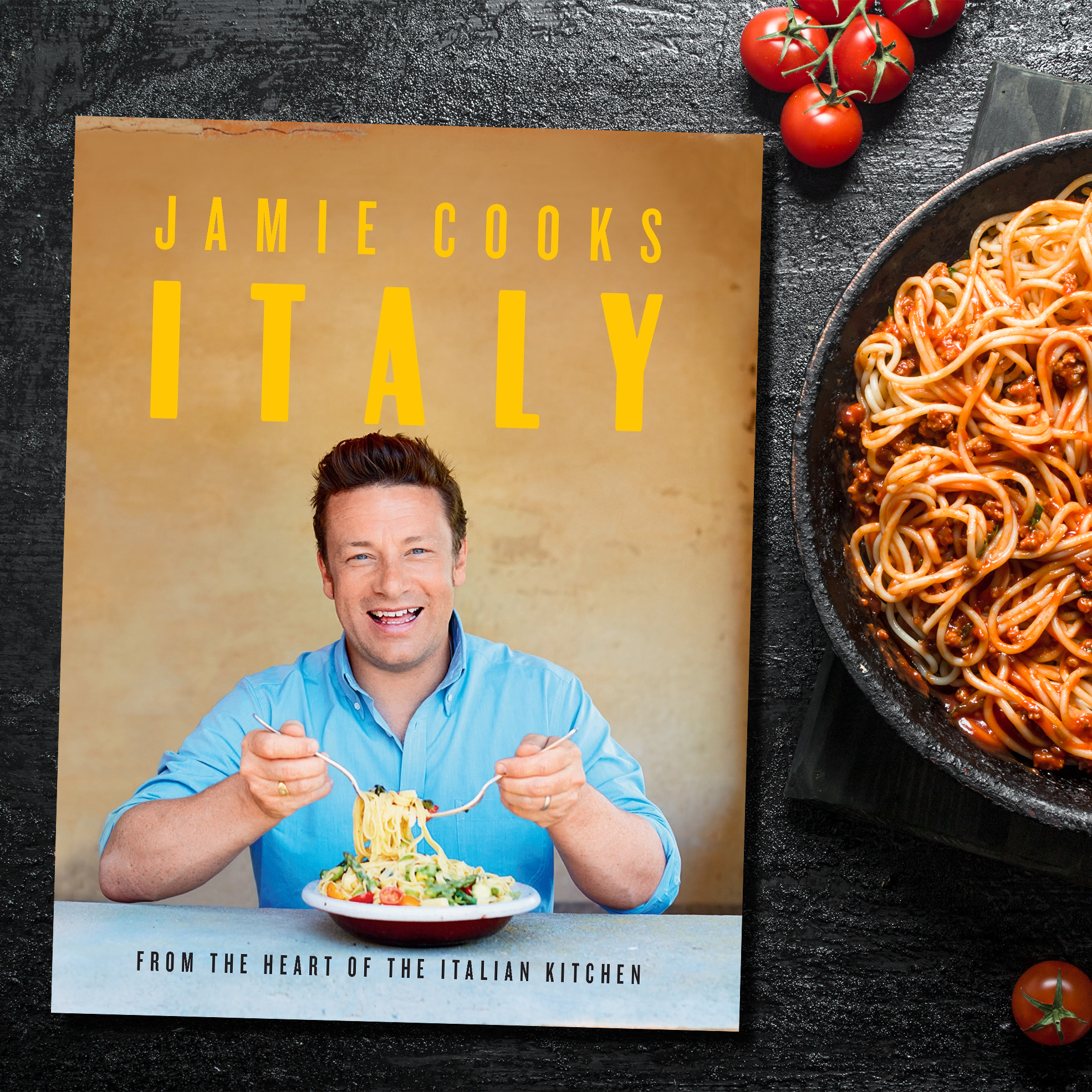 Jamie Cooks Italy Hardcover Cookbook