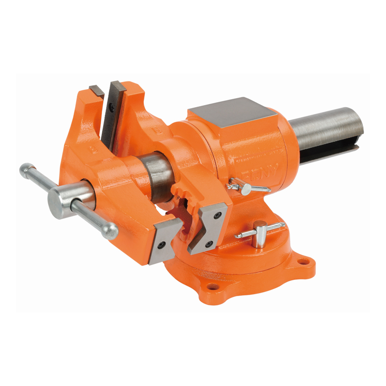 5 Inch Heavy-Duty Multipurpose Vise with Swivel Base
