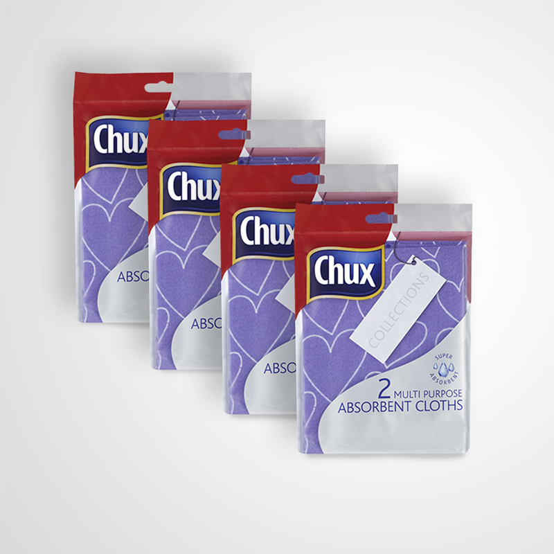 Pack of 12 Collection Multi-Purpose Absorbent Cloths