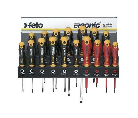 17 Piece Series 400 Ergonic/VDE Screwdriver Complete Display Set