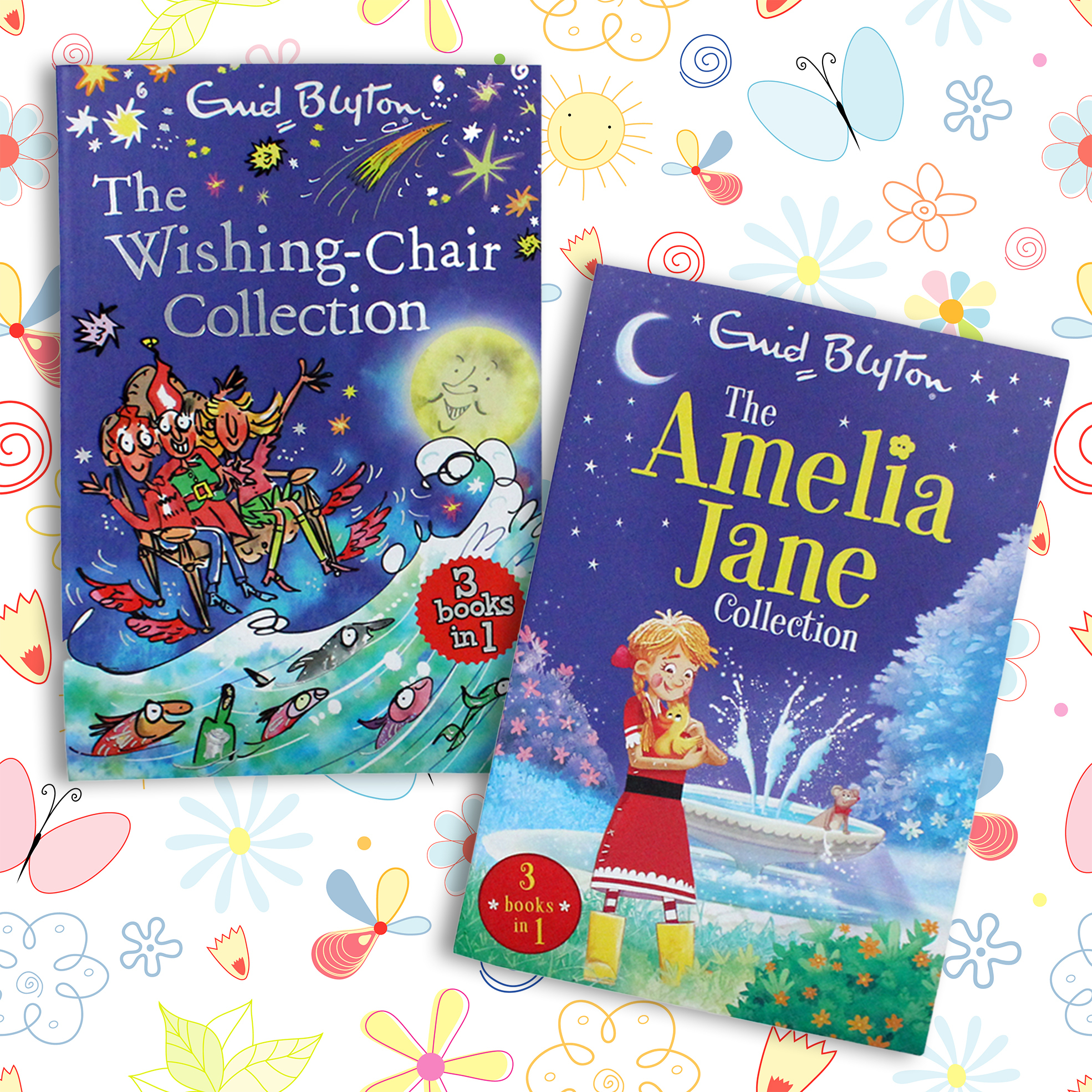 3-in-1 Short Story Collection (Amelia Jane & Wishing-Chair)