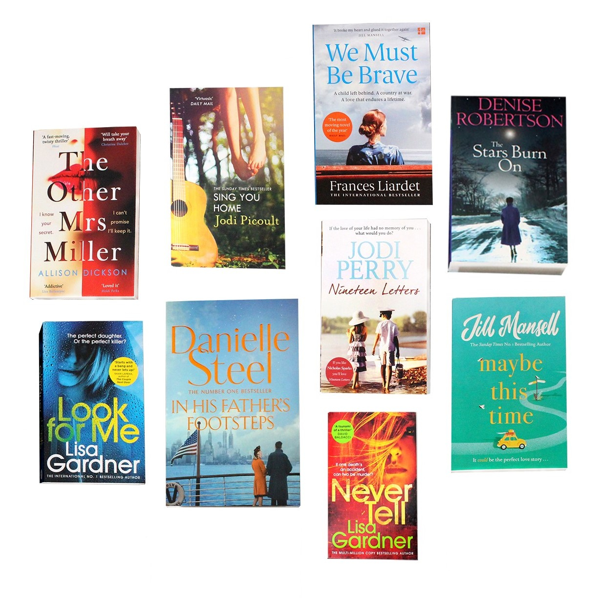 Adult Fiction Collection (3 Books)