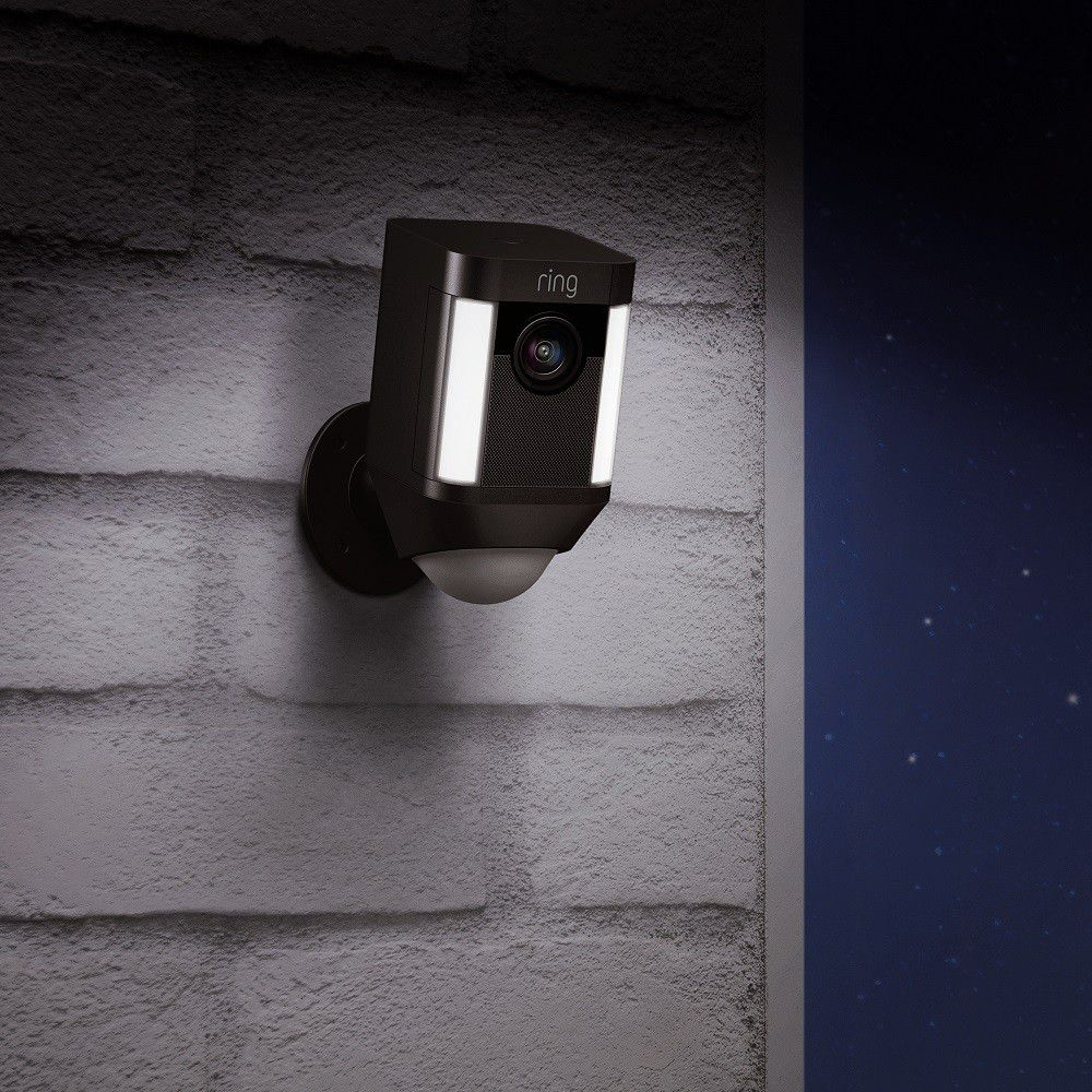 Pack of 2 Spotlight Security Camera with Rechargeable Battery Pack