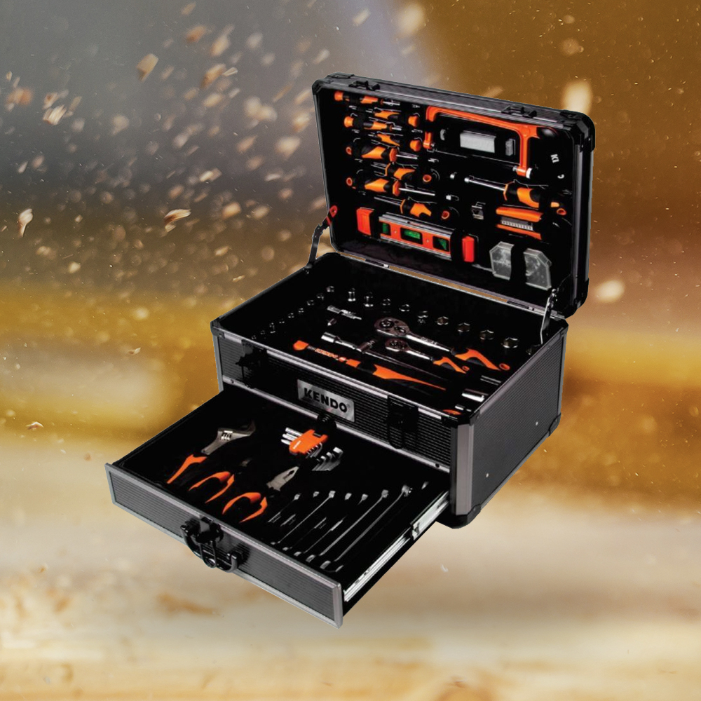 109 Piece Complete Tool Set with Aluminium Case