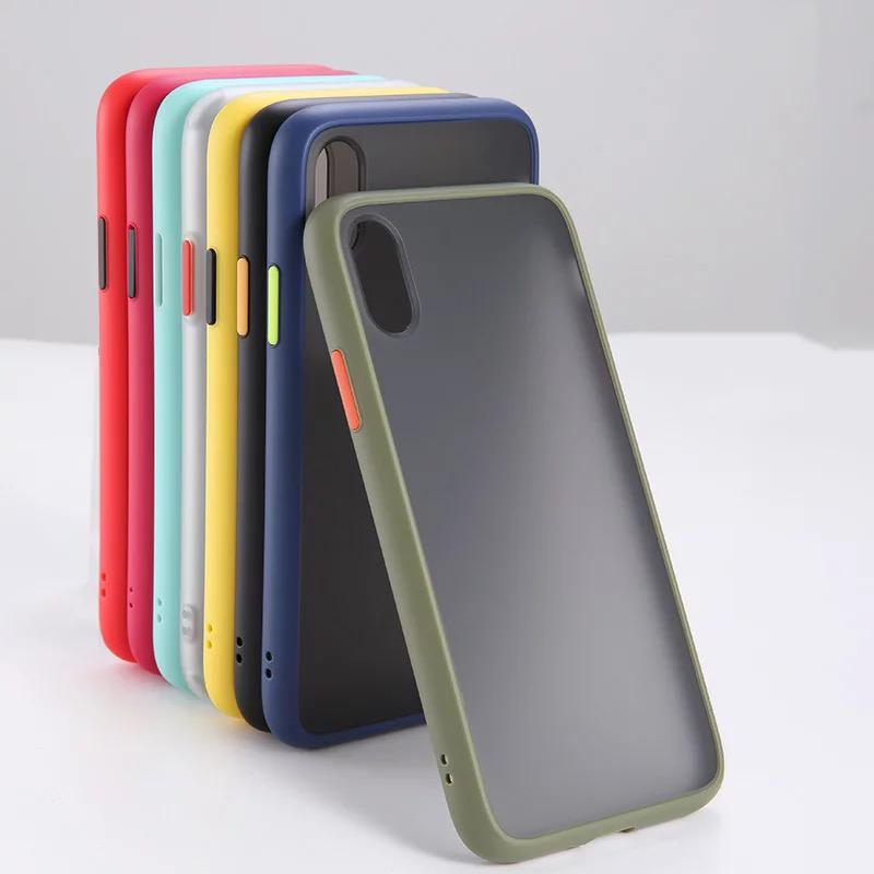 Two-Tone Matte Frosted Funky Phone Cover for Apple iPhone