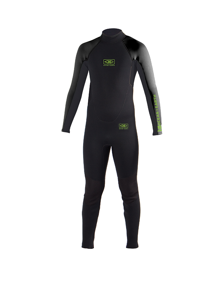 Boys 4/3mm Steamer Back-Zip Wetsuit