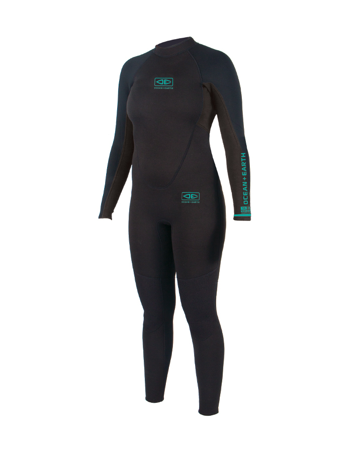 Ladies 4/3mm Steamer Back-Zip Wetsuit