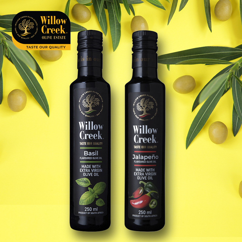 Pack of 6 250ml Flavoured Extra Virgin Olive Oil