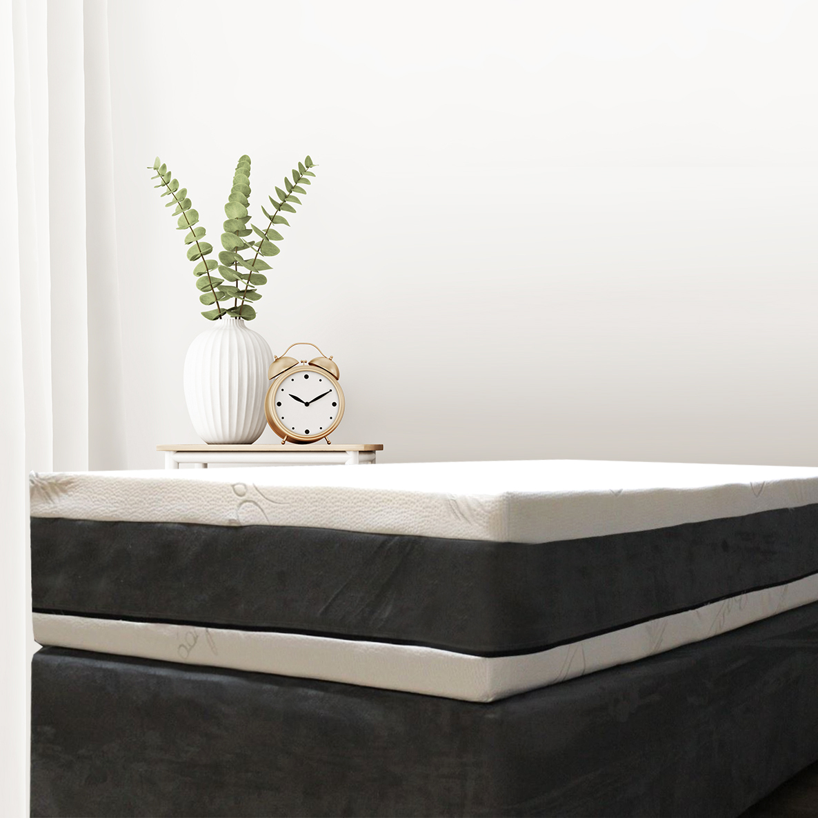 Soft and Firm Latex Foam Spring Free Mattress