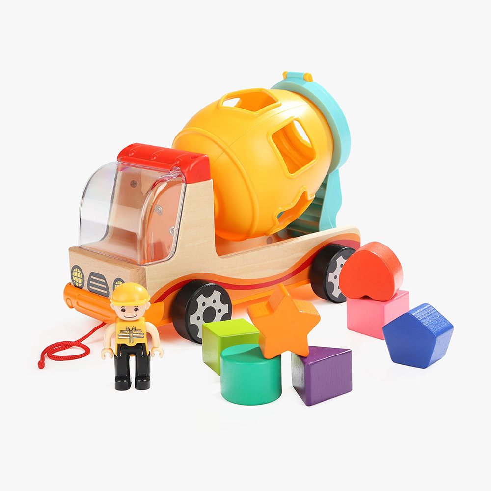 Mixer Truck with Shape Sorter