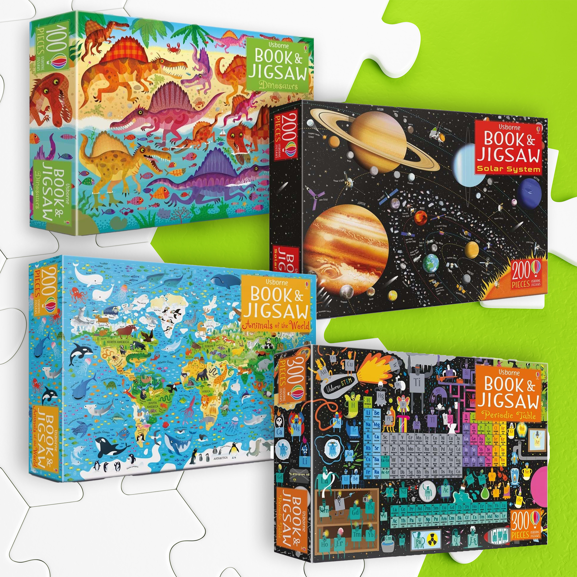 Set of 2 Educational Puzzles