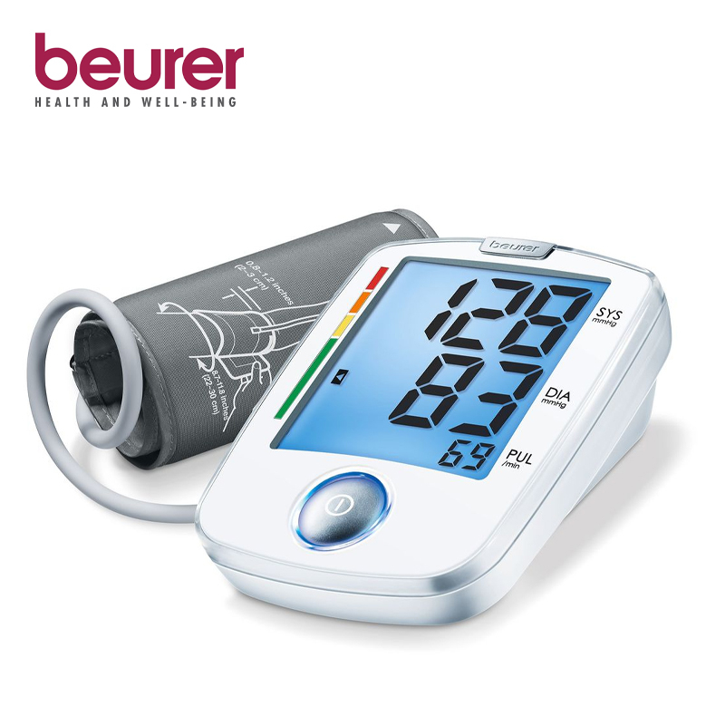Upper-arm Blood Pressure Monitor with LCD Display