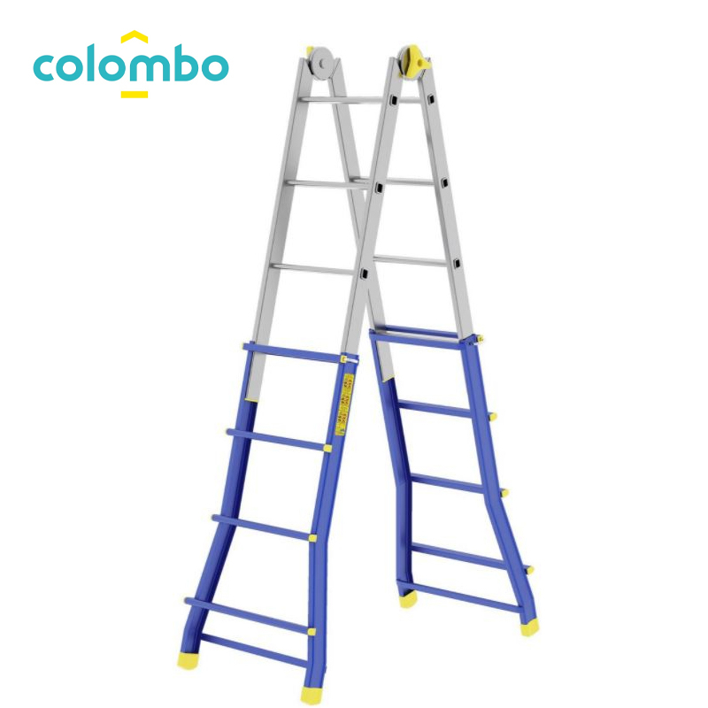 Non-Slip Professional Telescopic Steel & Aluminium Ladder