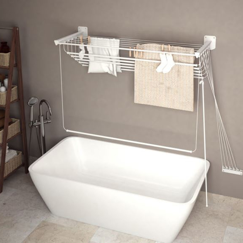 Ultra-Sturdy Anti-Rust Bathroom Wall Clothes Dryer