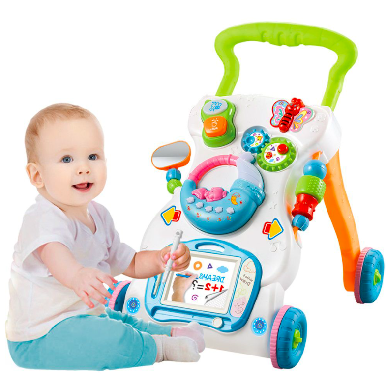 3-in-1 Baby Walker with Music