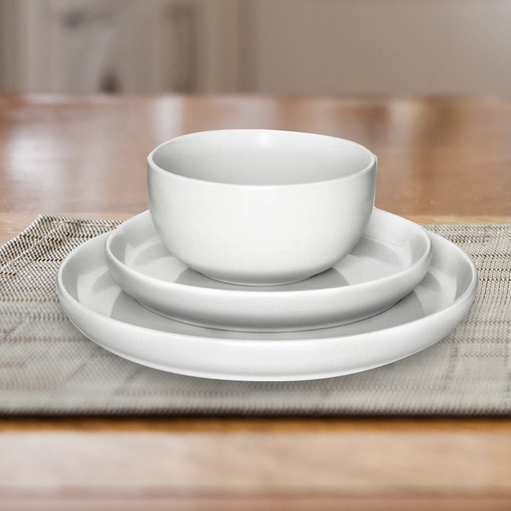 12 Piece Stoneware Dinner Set