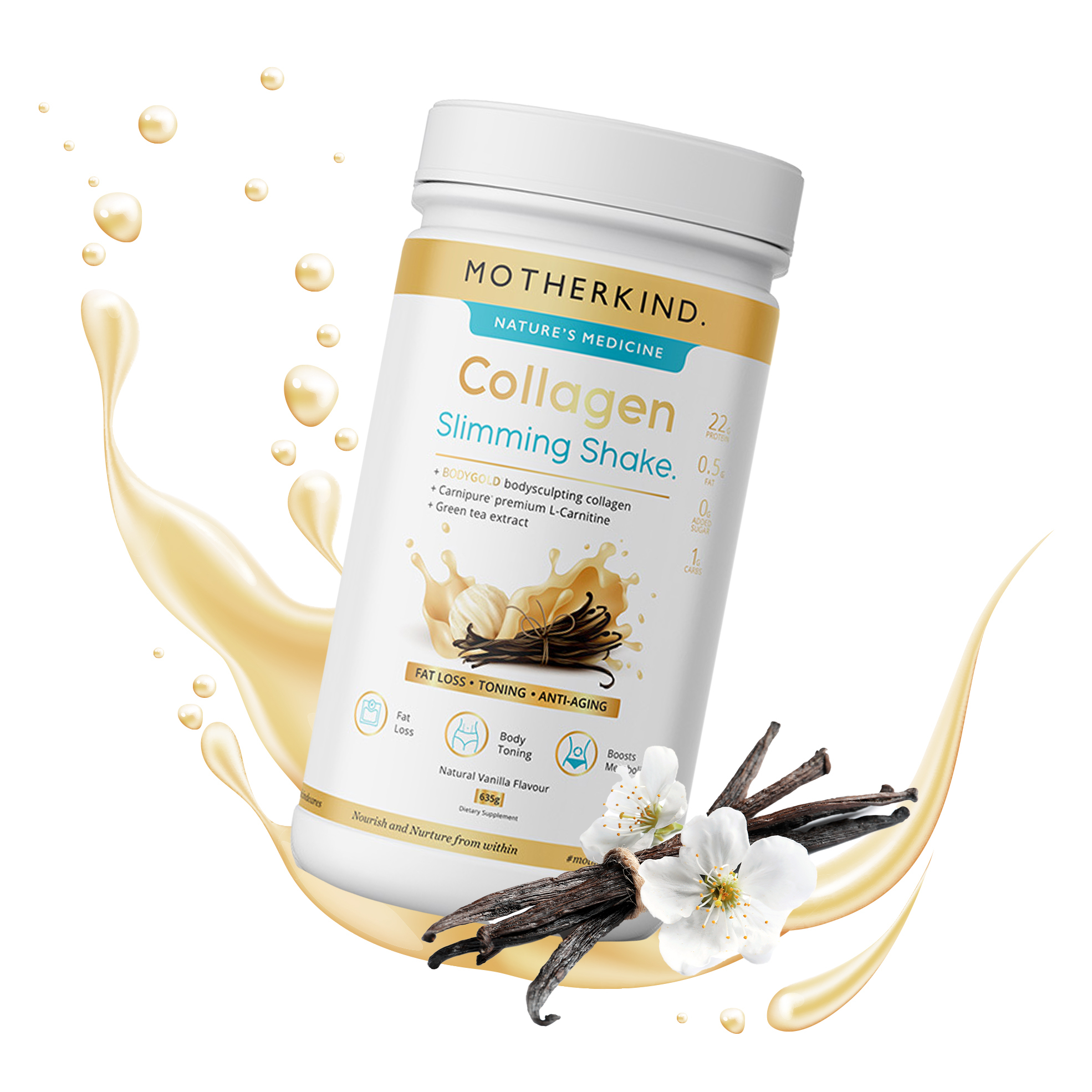 635g Collagen Slimming Vanilla Flavoured Shake