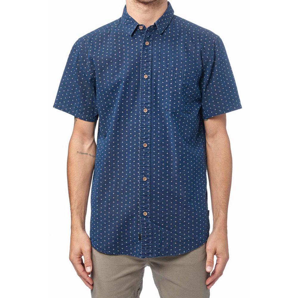 Indigo swallow shirt