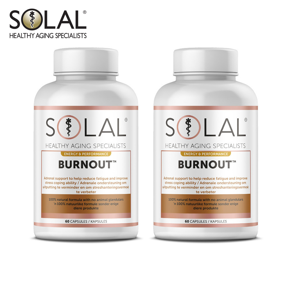 Pack of 2 Burnout Adrenal Support Tablets (2 x 60 Tablets)
