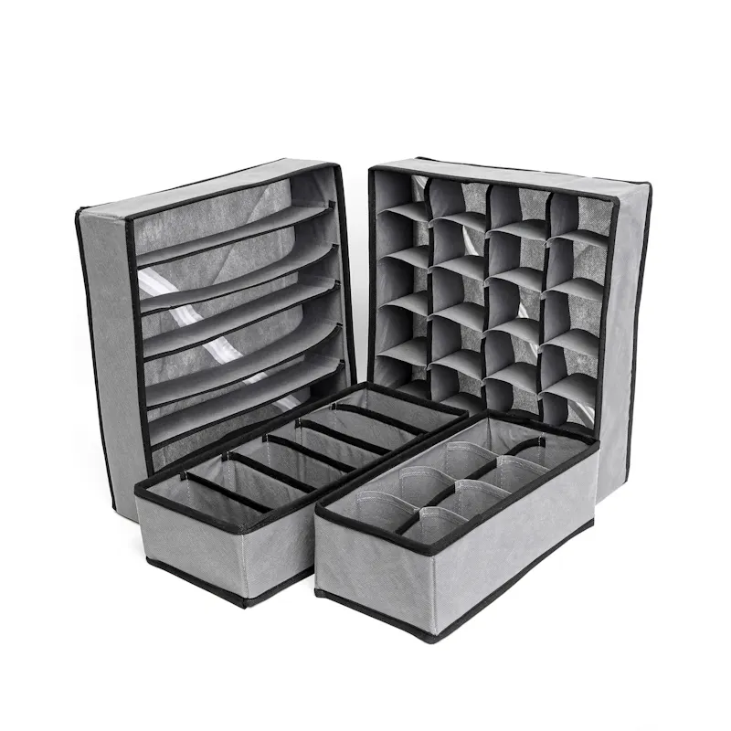 Charcoal Grey & Black