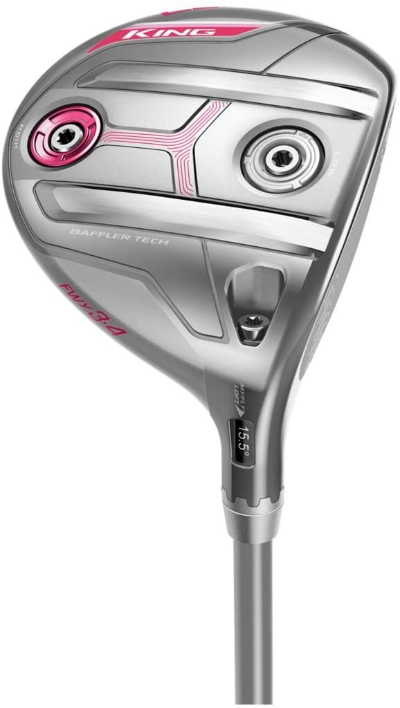 Ladies KING F7 Right Handed Silver 3W-4W Fairway Wood