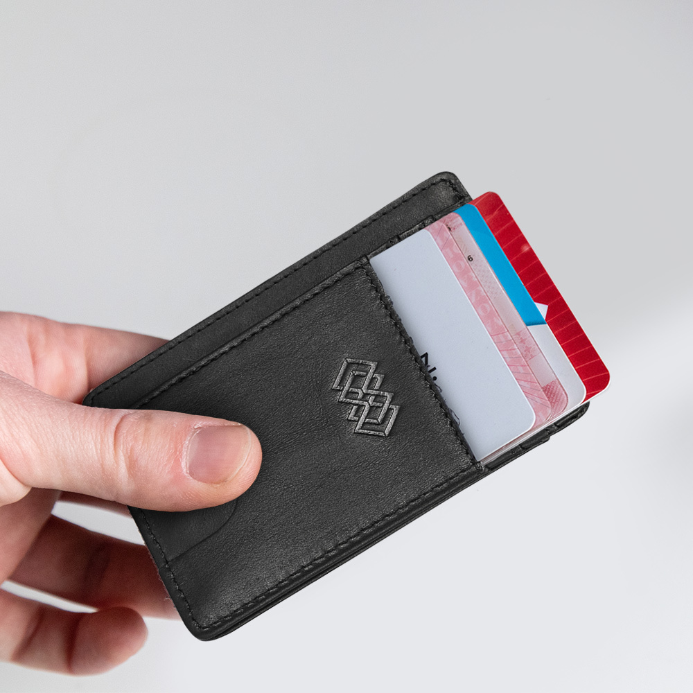 Genuine Leather RFID Blocking Slim Wallet