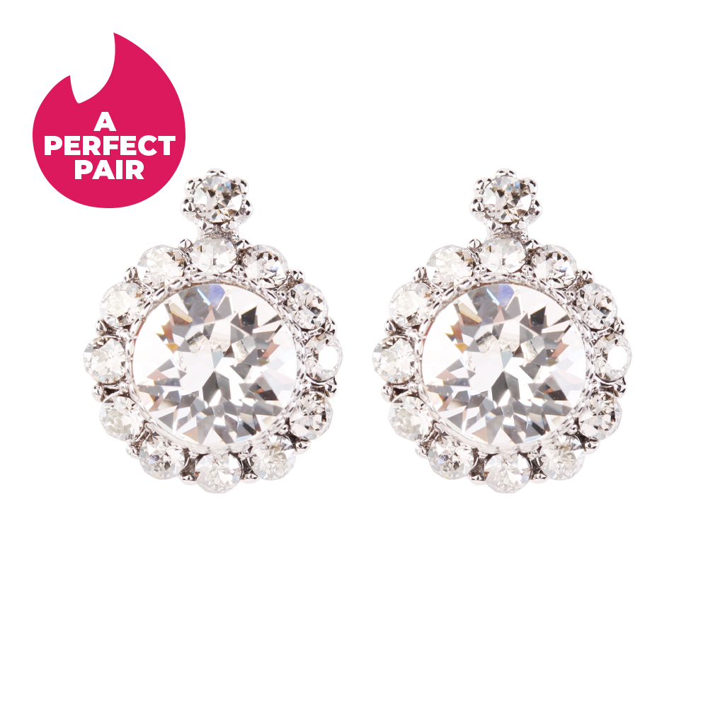 Brilliance Earrings with Swarovksi Crystal