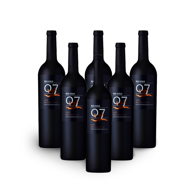 Red Gold Blend 2018 (R79.83 Per Bottle, 6 Bottles)