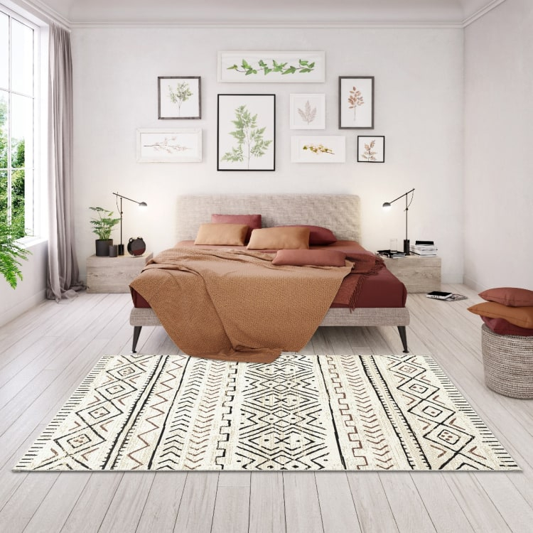 Flatweave Indoor/Outdoor Star Rug
