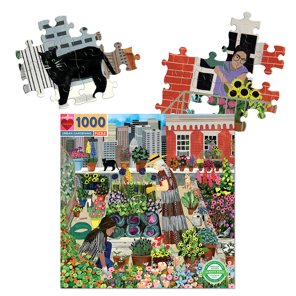 Urban Gardening 1000 Piece Puzzle