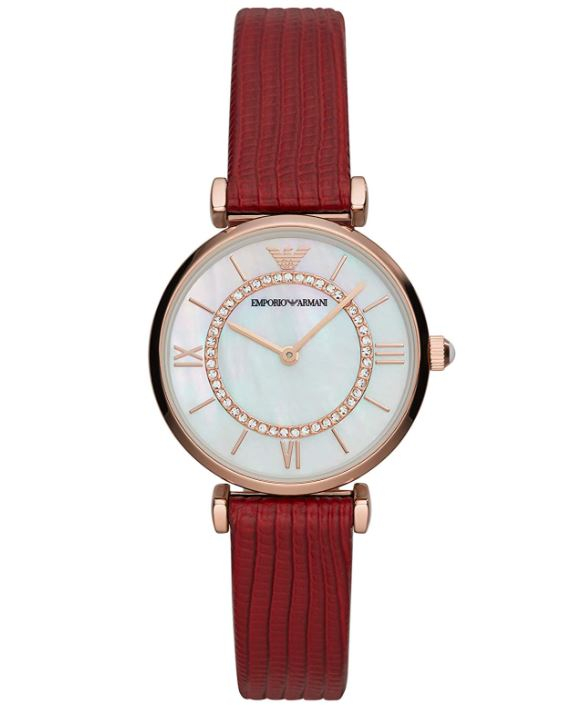 Women's Leather Quartz Watch