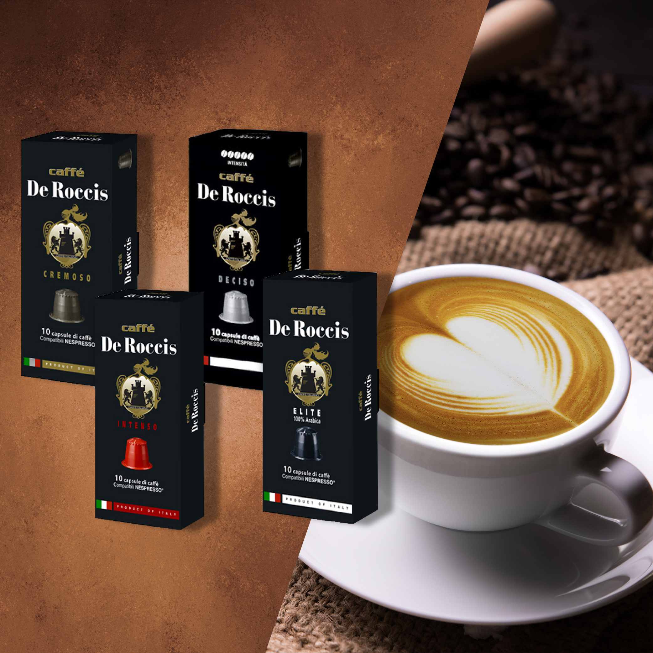 80 Assorted Nespresso Compatible Capsules 