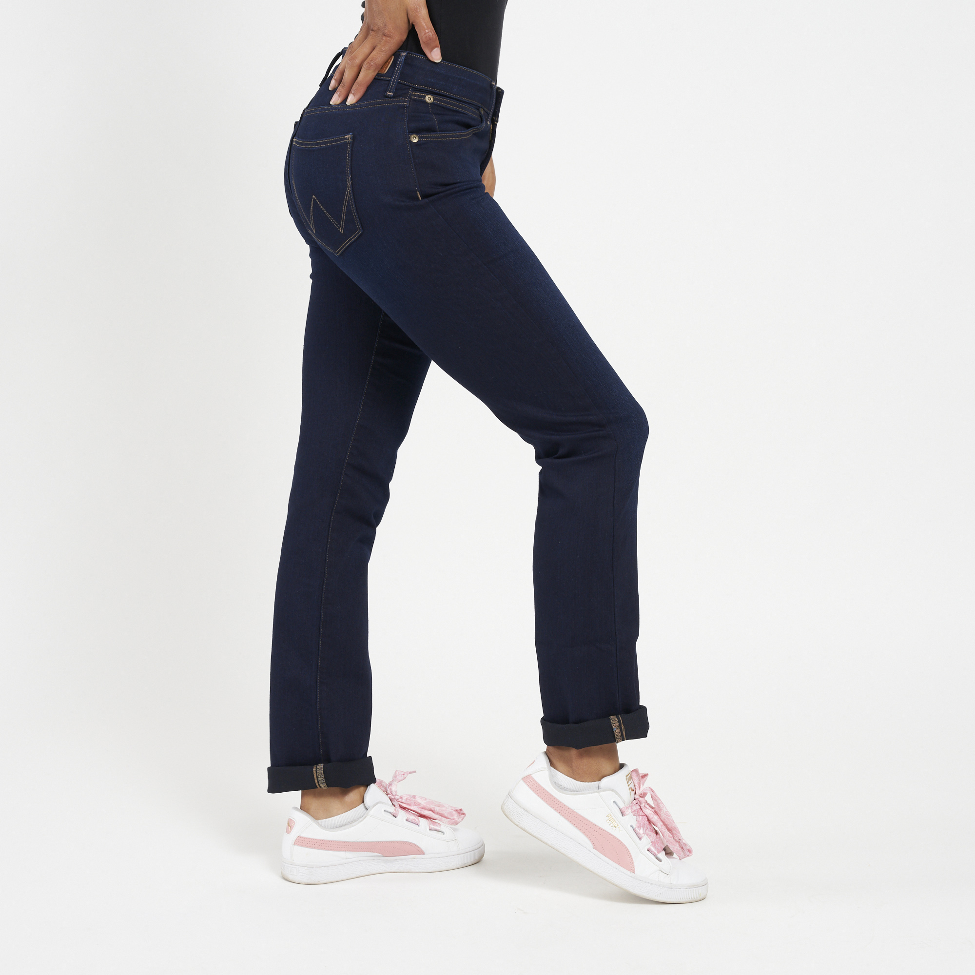 Ladies Straight Cut Jeans