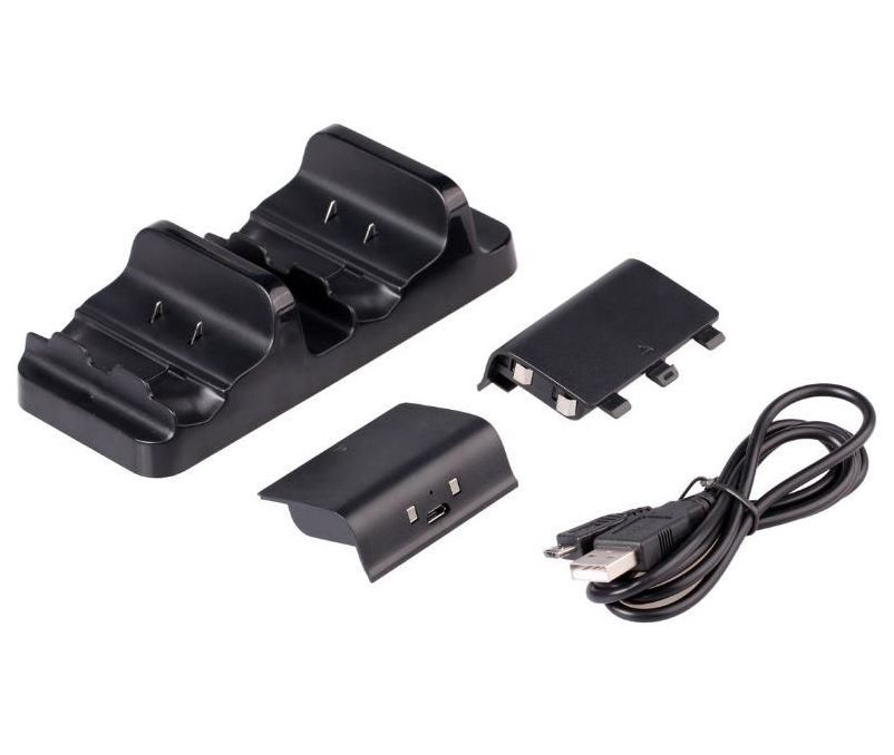 Dual Charging Station for Xbox One Controller with Battery Packs