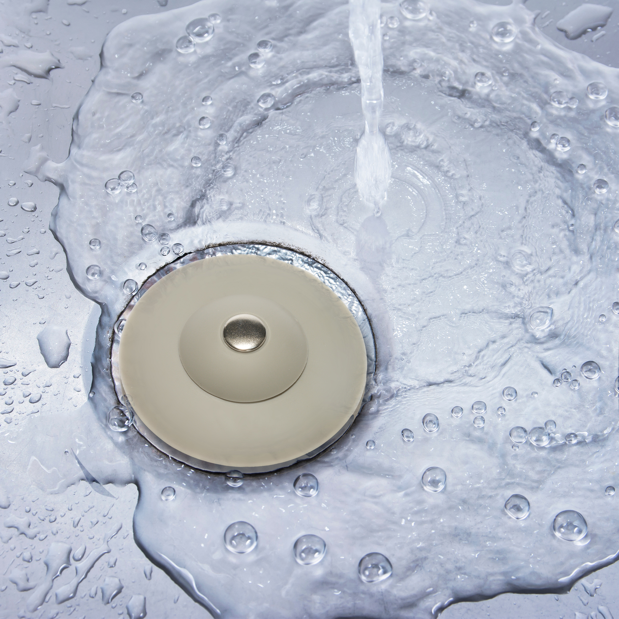Pack of 2 Silicone Drain Stopper