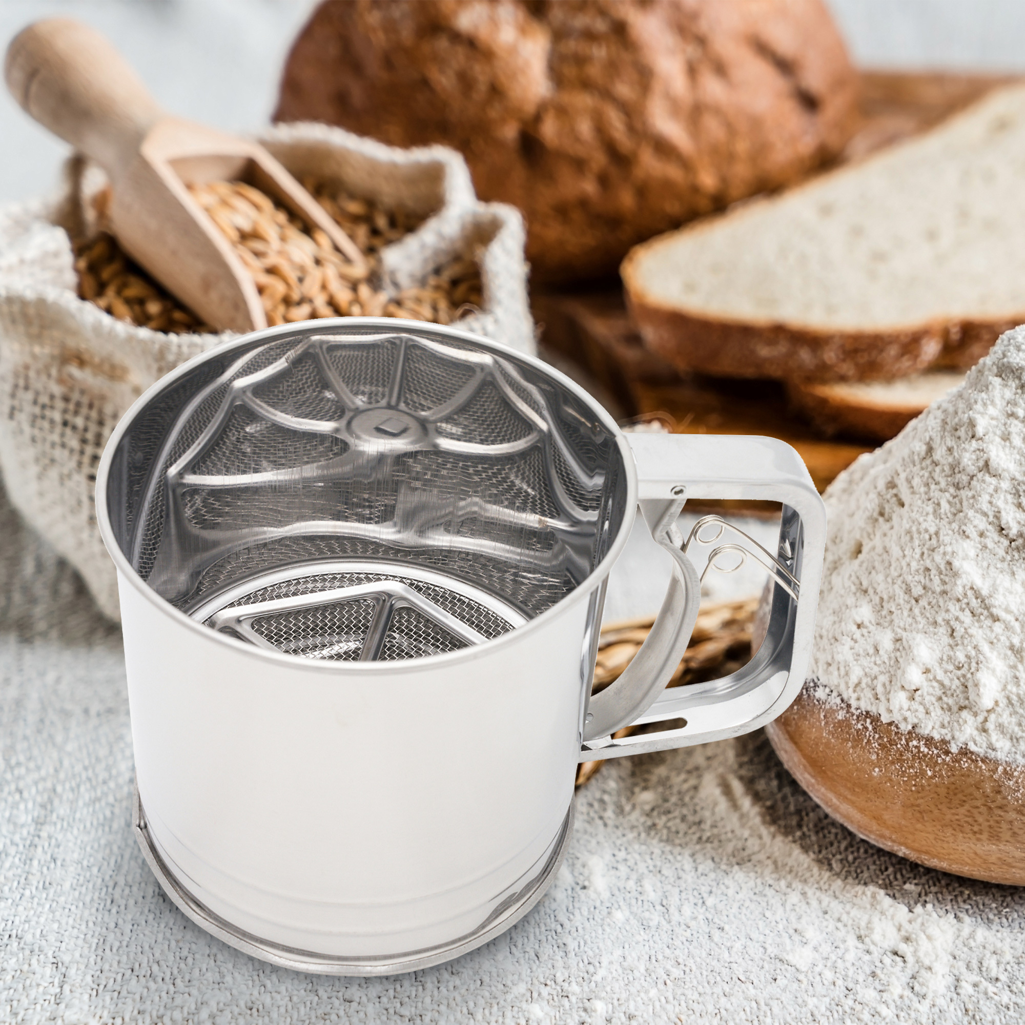 500g Stainless Steel Flour Sifter