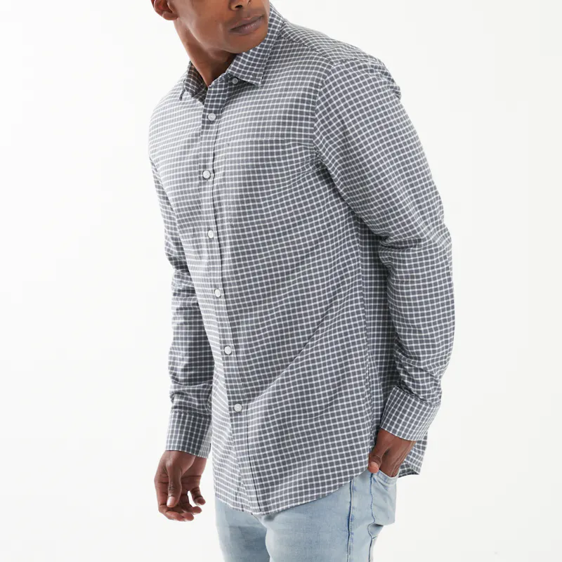 Grey/White Check