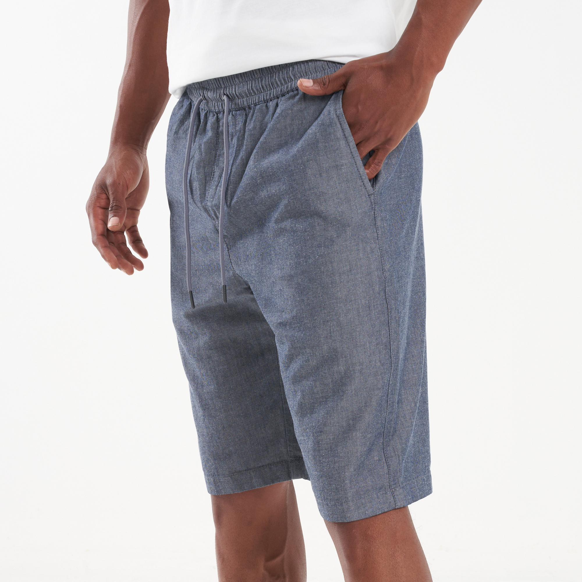 Men's Drawstring Bermuda Shorts