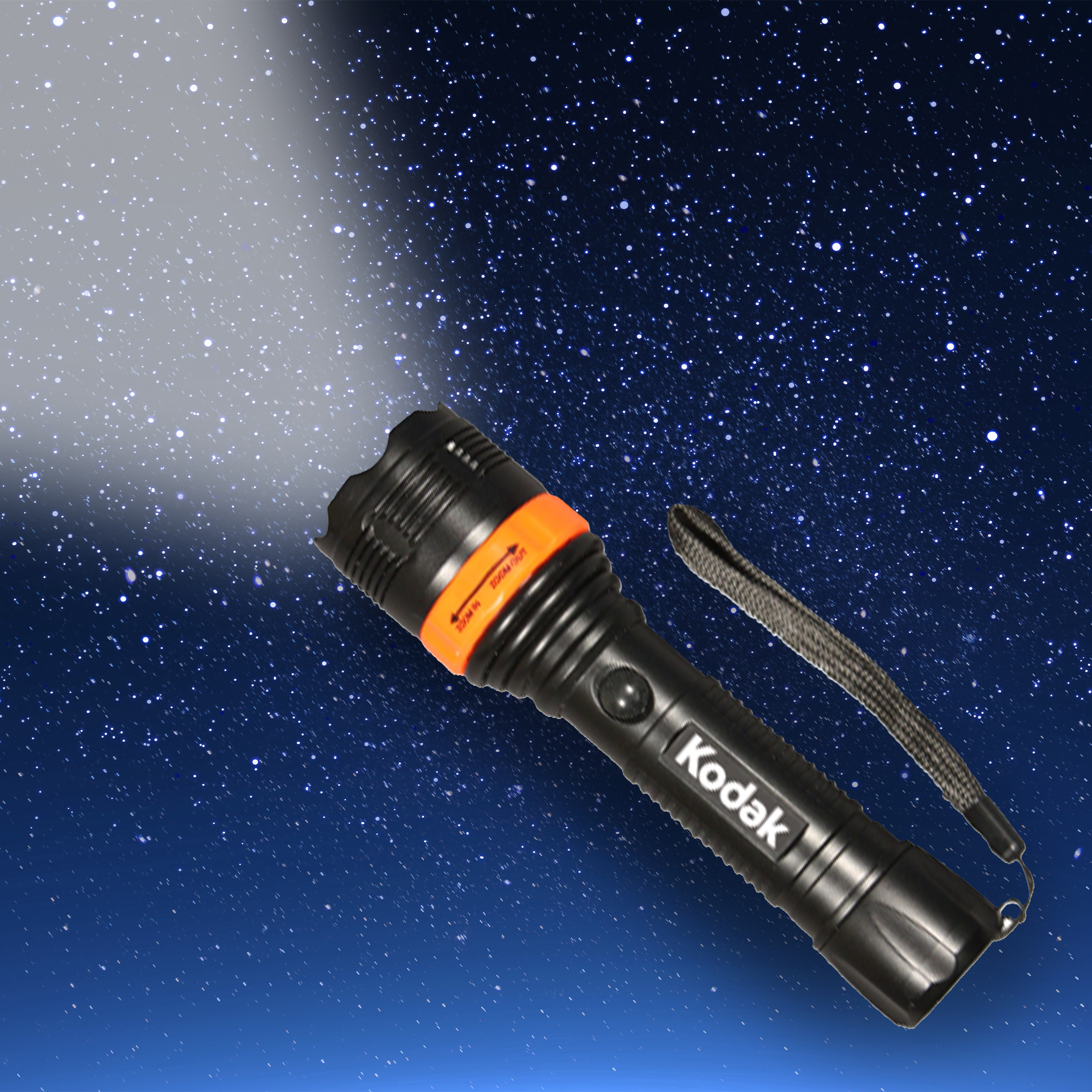 LED Focus 157 Flashlight & AAA HD Batteries