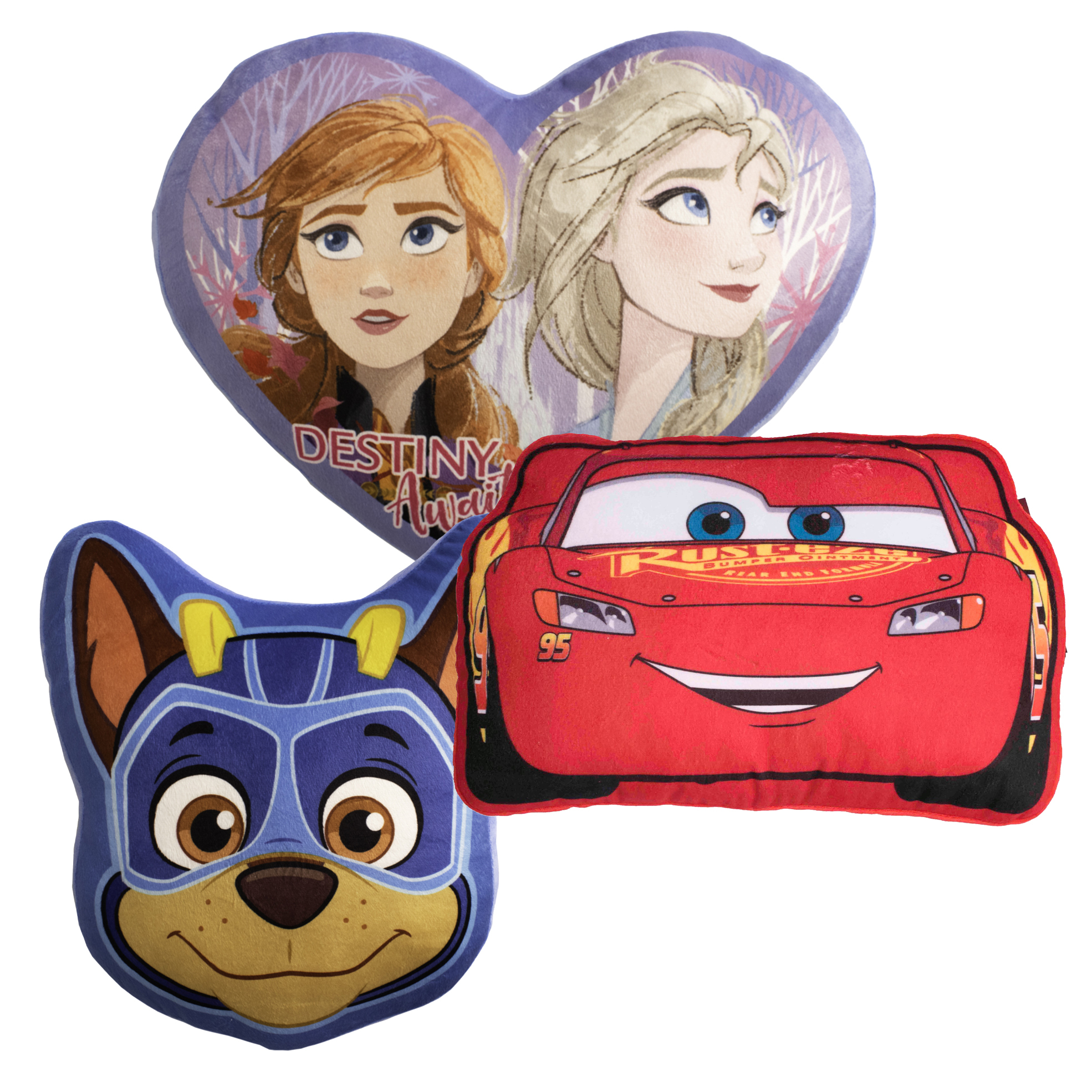 Set of 2 Plush Play Pillows